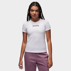 Women Jordan Short Sleeve Graphic Tshirt NWT LARGE